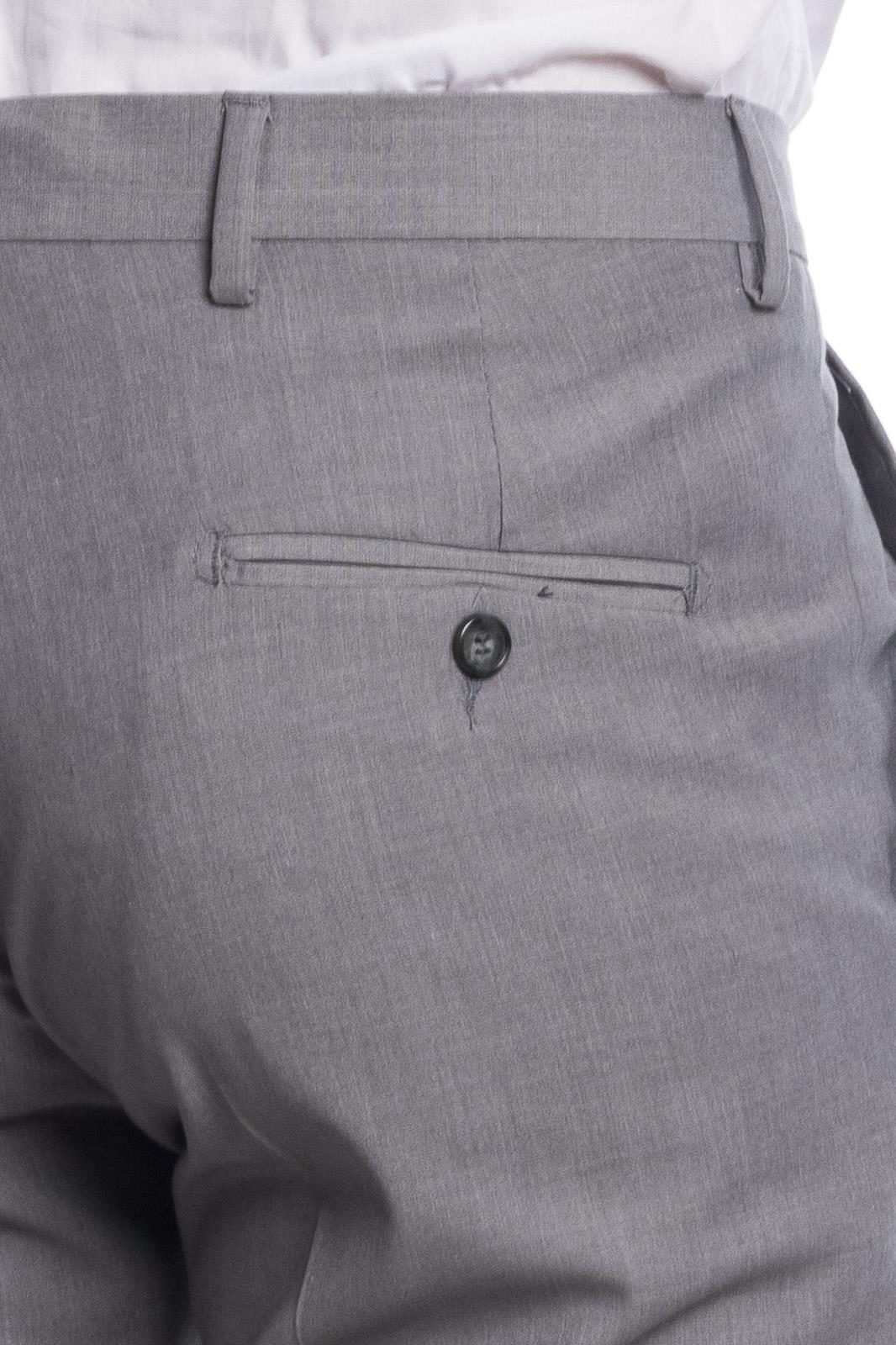 Pantalone classico da abito in fresco lana