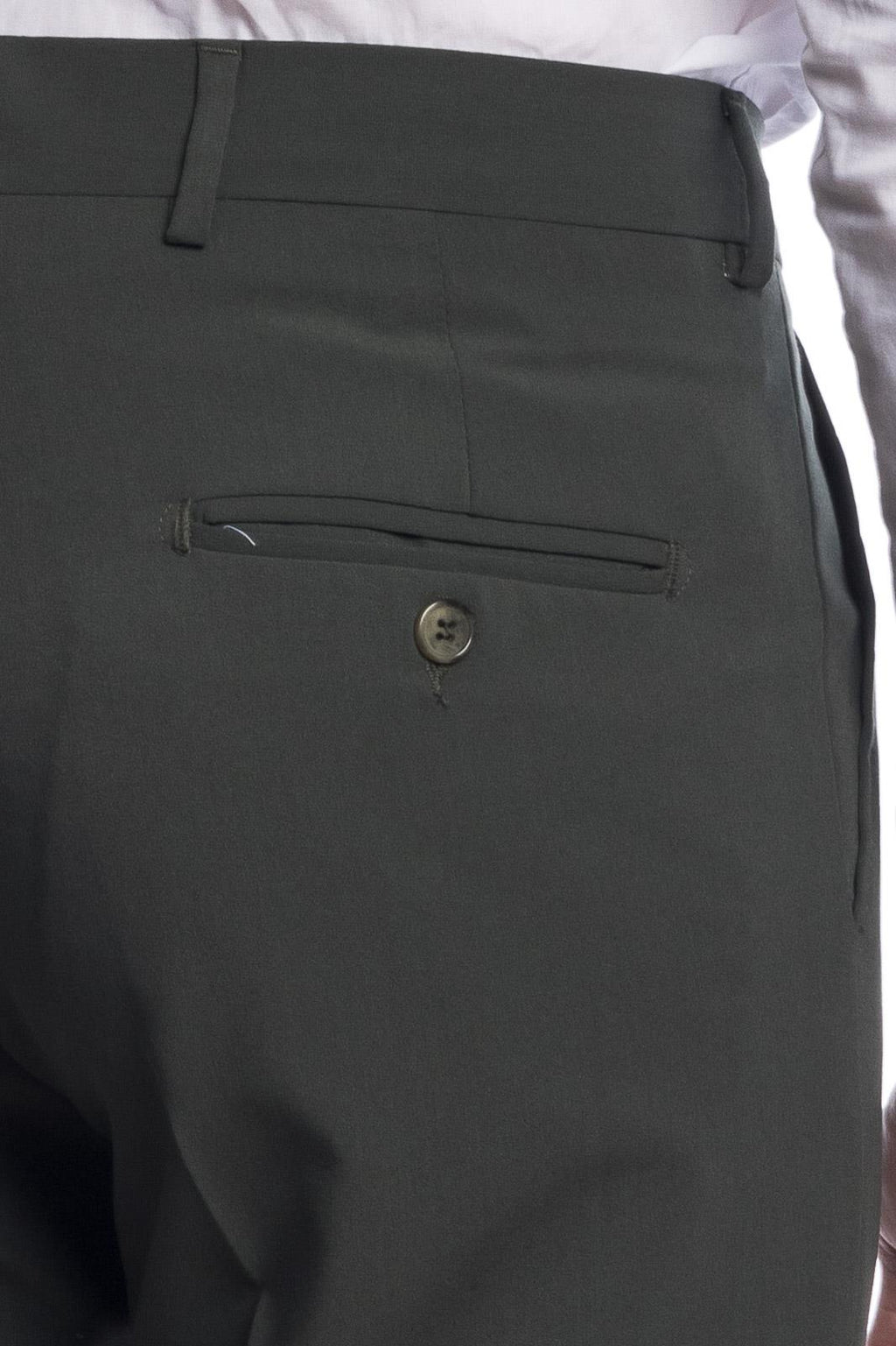 Pantalone classico da abito in fresco lana