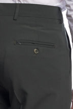 Pantalone classico da abito in fresco lana