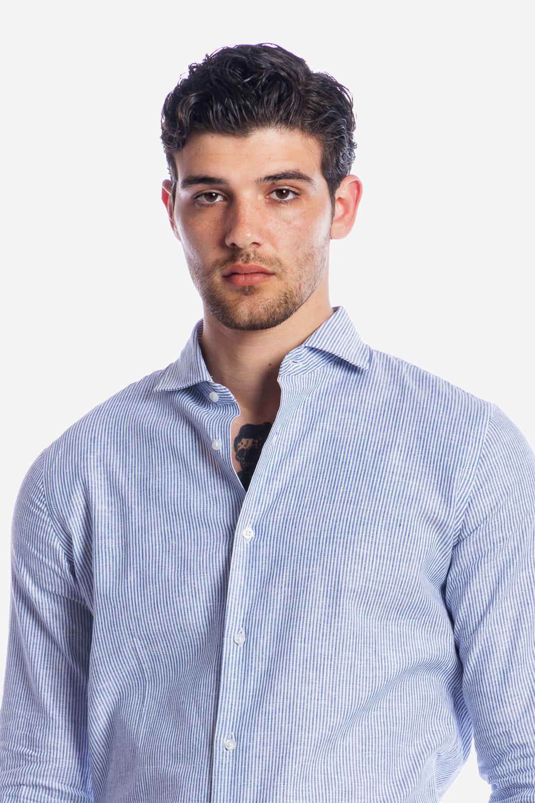 CAMICIA 100% LINO MILLERIGHE