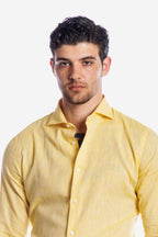 Camicia 100% lino in tinta unita di Sorrento