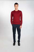 Maglia girocollo in viscosa