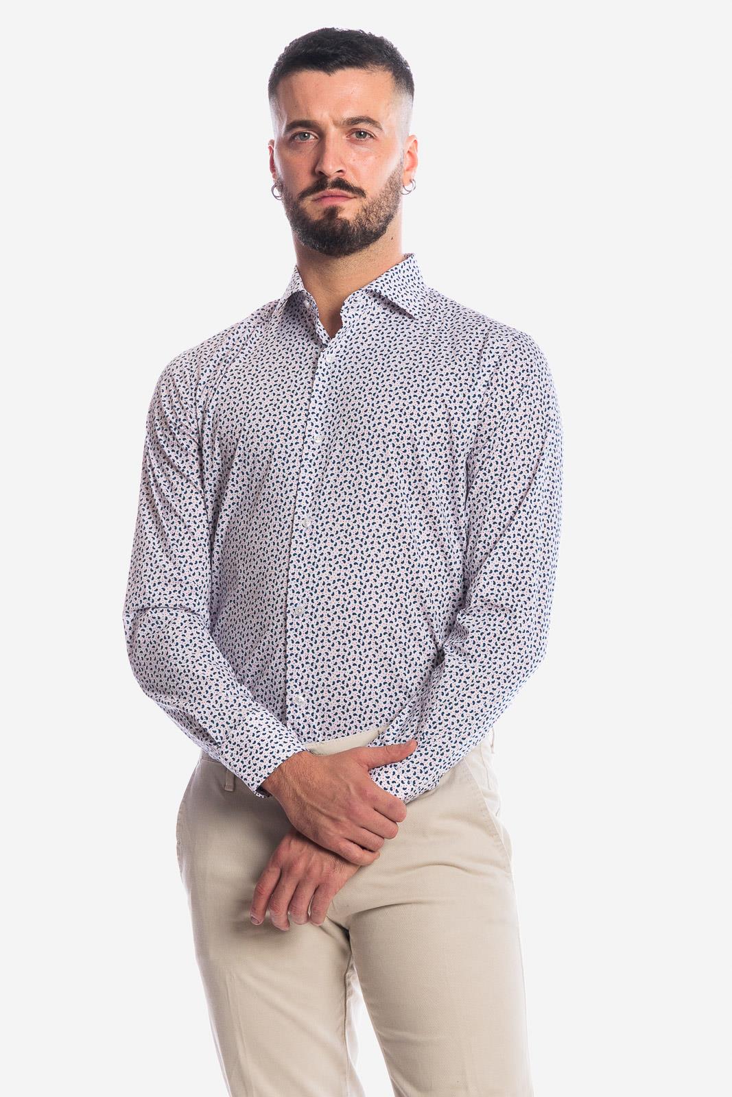 CAMICIA A FANTASIA CACHEMIRE