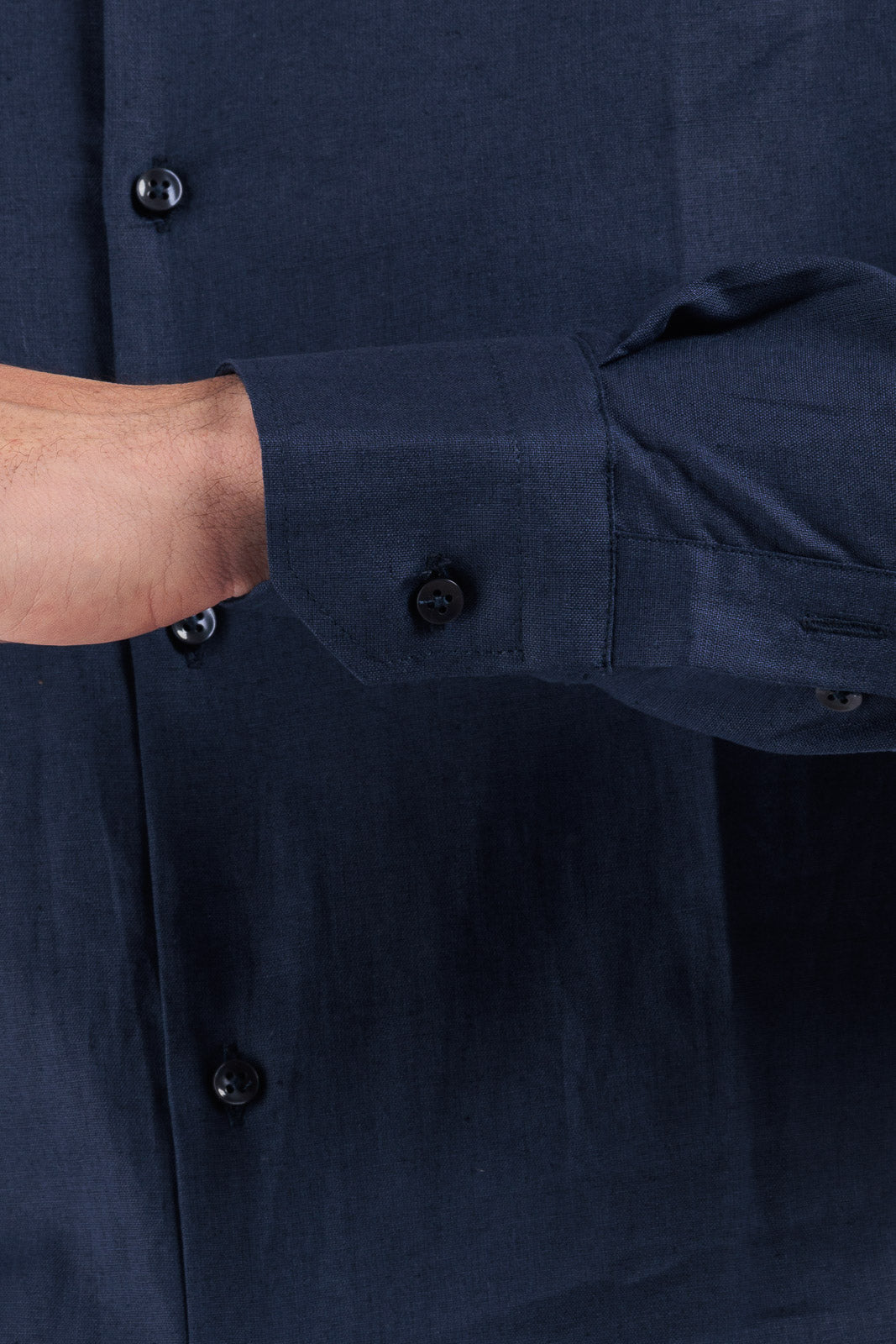 Camicia 100% lino in tinta unita di Sorrento