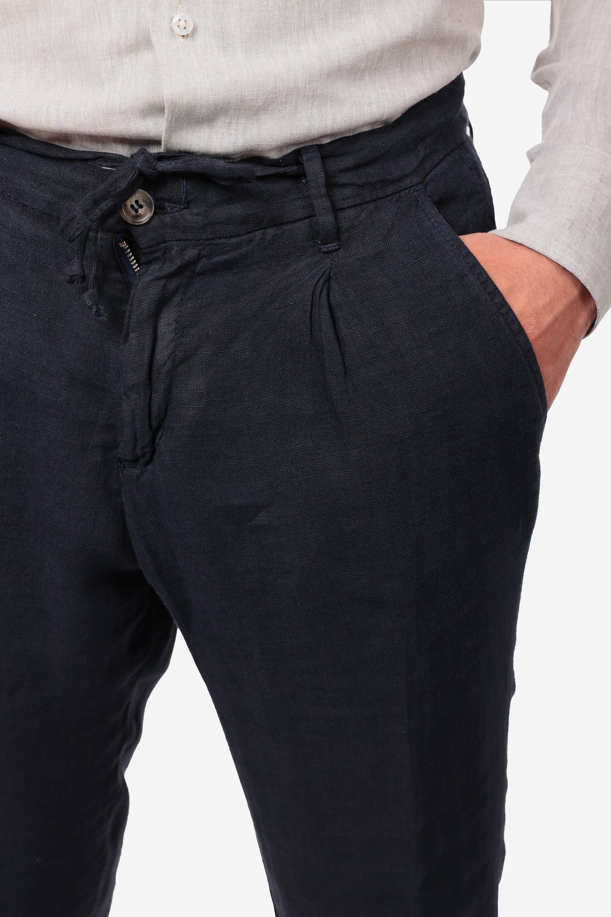 Pantalaccio Uomo in 100% Puro Lino