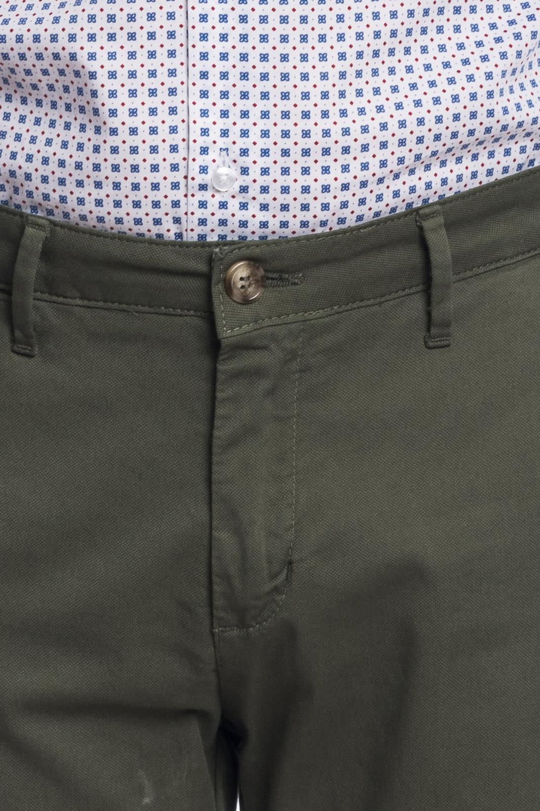 PANTALONE DI RASO COTONE ARMATURATO