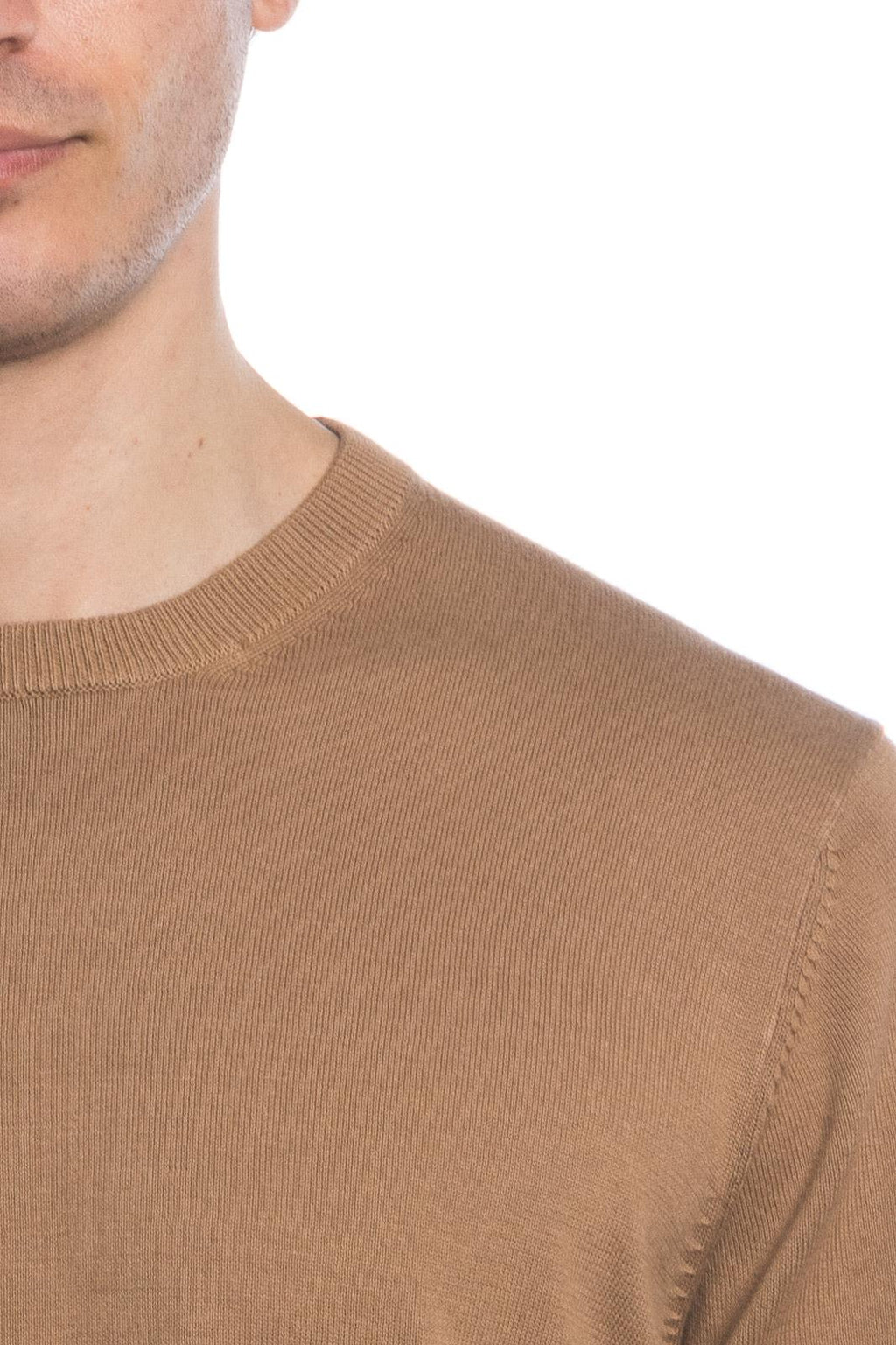 MAGLIA DI FILO IN COTONE MANICA LUNGA