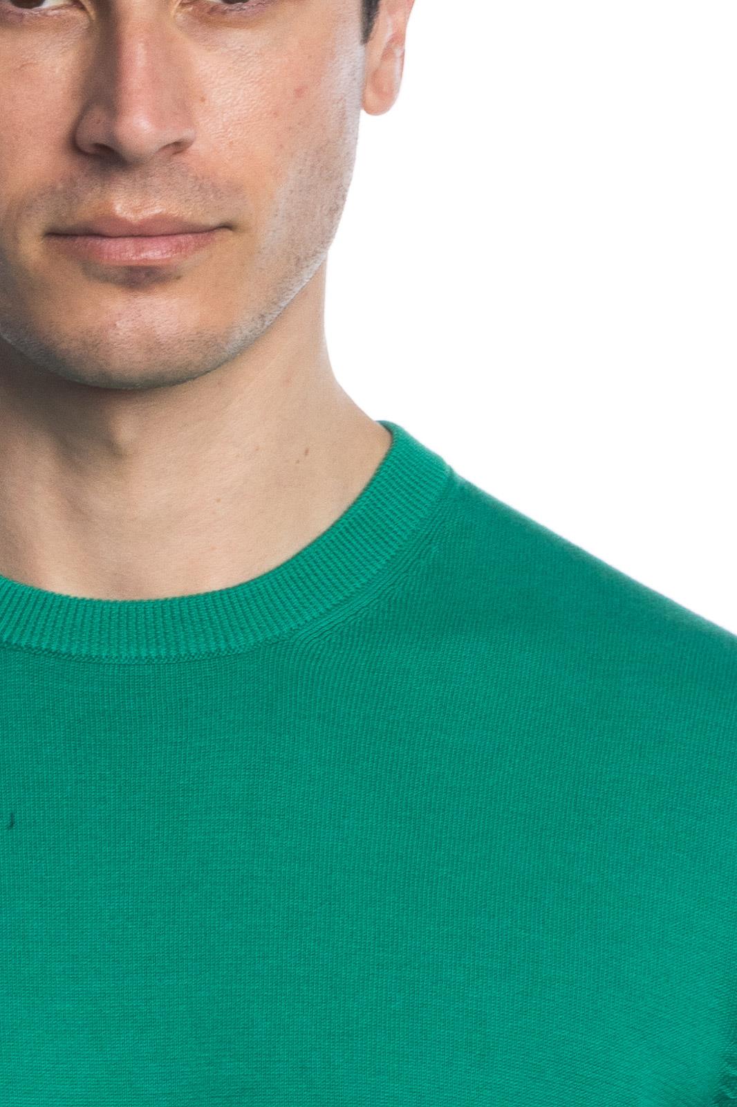 MAGLIA DI FILO IN COTONE MANICA LUNGA