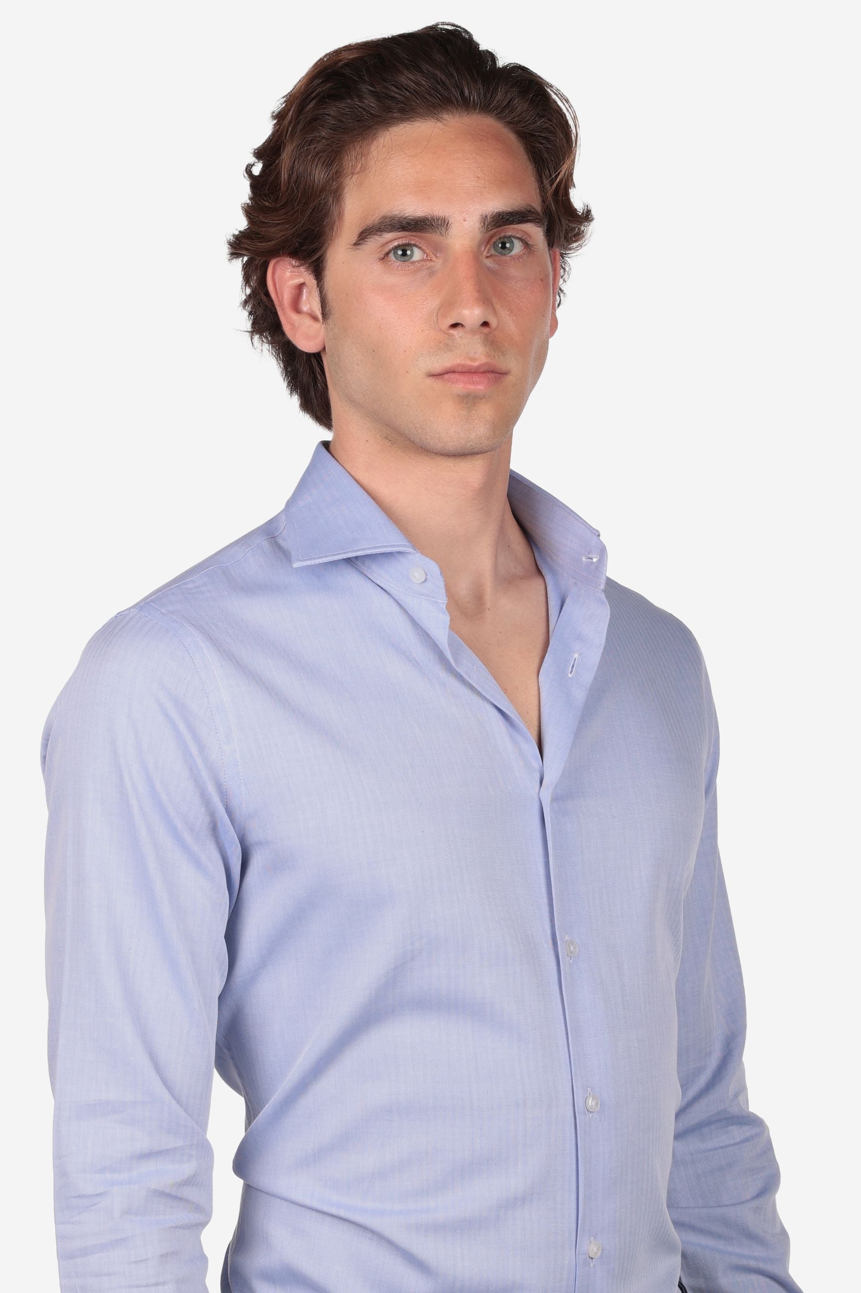 Camicia spiga 100% cotone