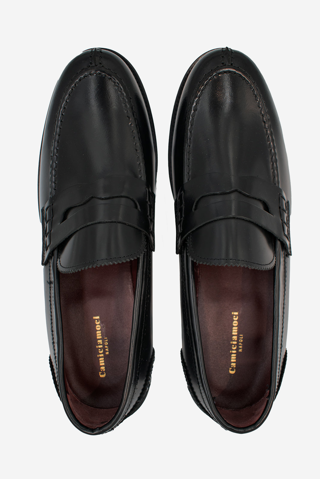 Scarpa mocassino in cuoio made in italy