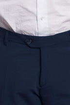 Pantalone classico da abito in fresco lana