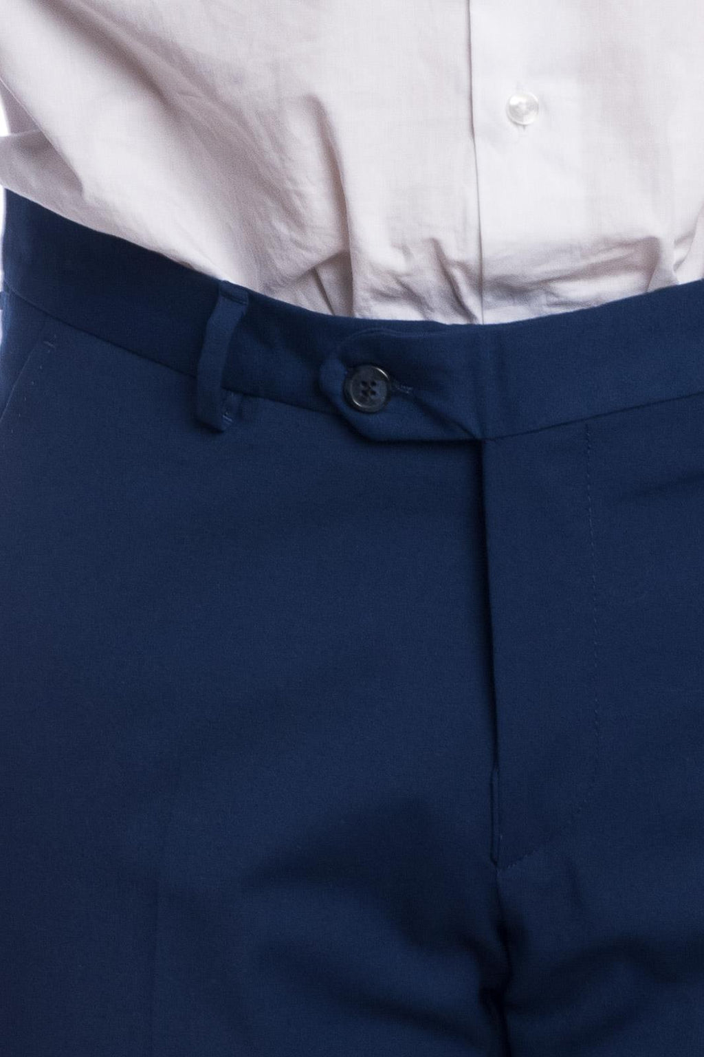 Pantalone classico da abito in fresco lana