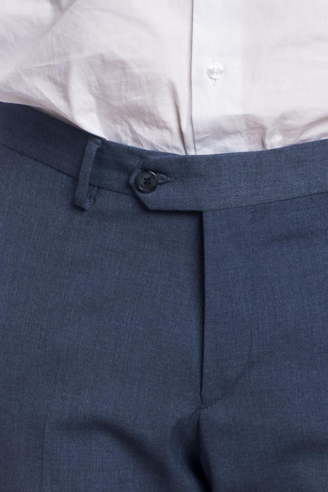 Pantalone classico da abito in fresco lana
