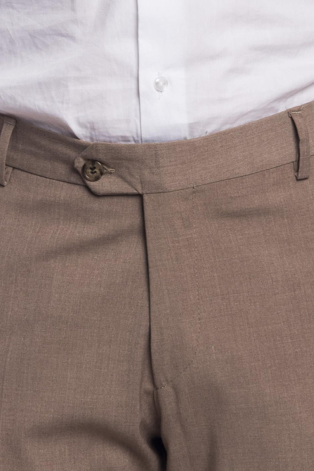 Pantalone classico da abito in fresco lana