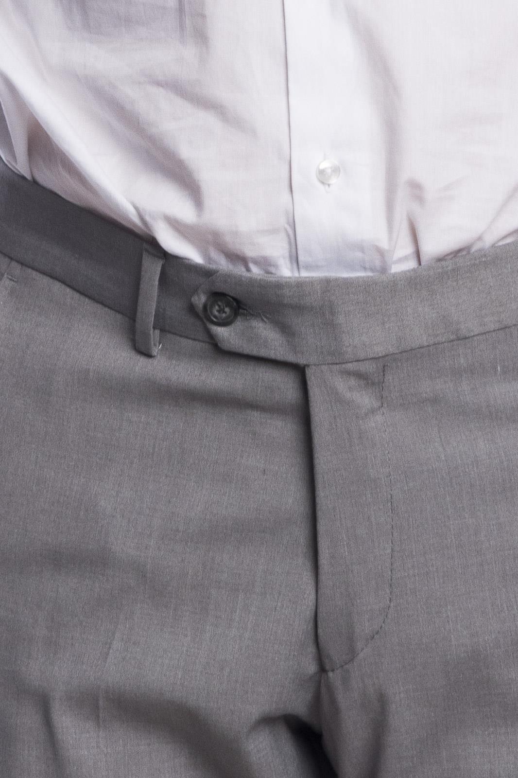 Pantalone classico da abito in fresco lana