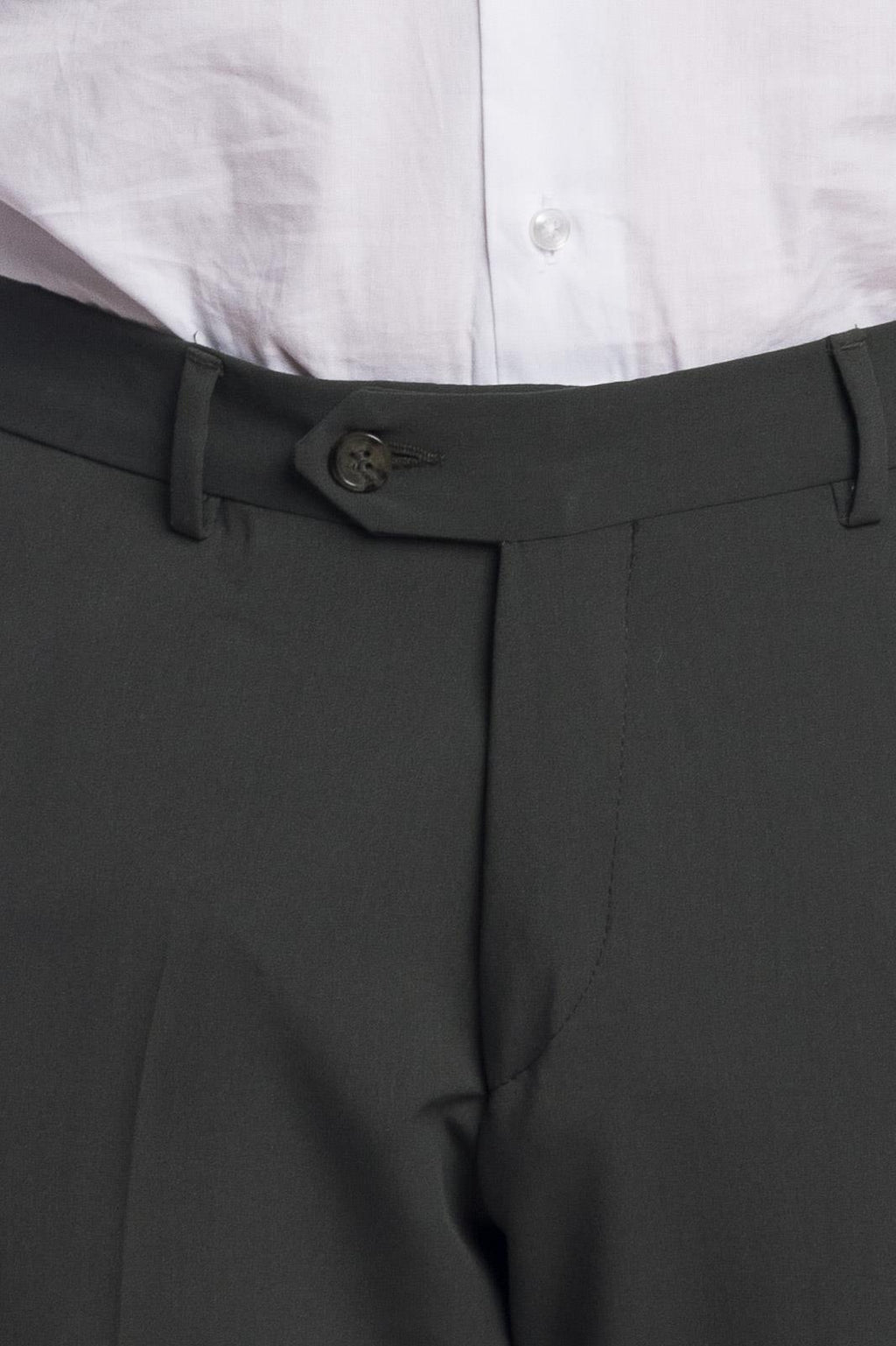 Pantalone classico da abito in fresco lana