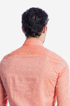 Camicia 100% lino in tinta unita di Sorrento