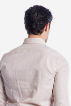 Camicia 100% lino in tinta unita di Sorrento