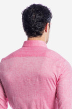 Camicia 100% lino in tinta unita di Sorrento