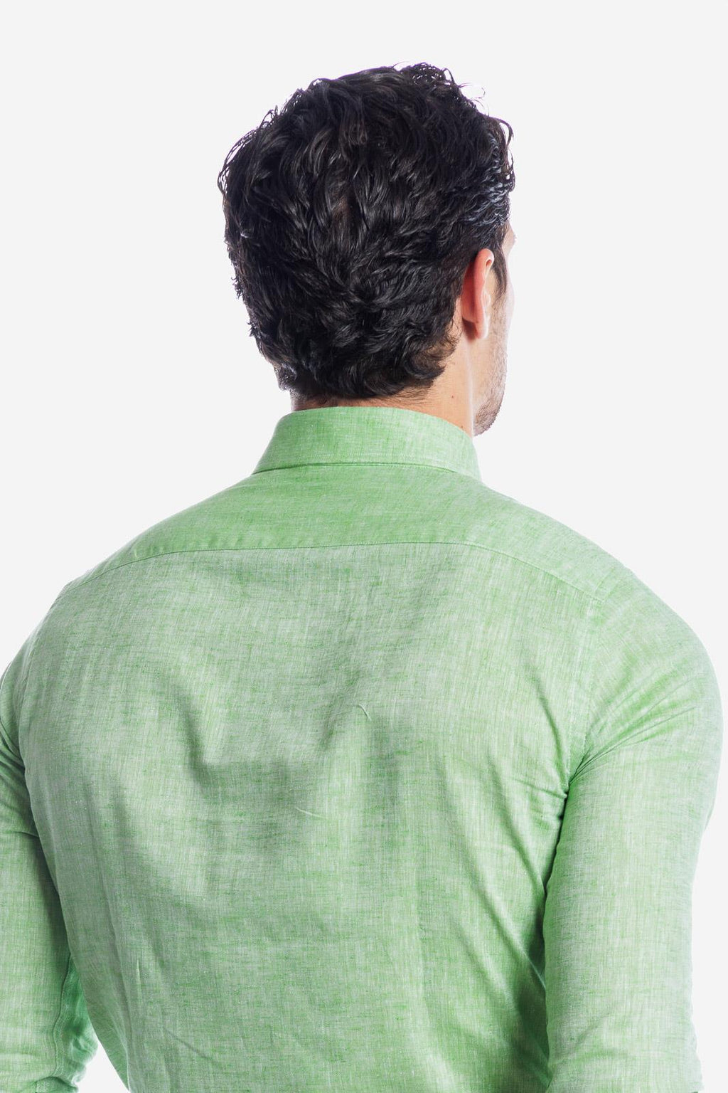 Camicia 100% lino in tinta unita di Sorrento