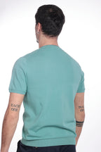 Maglia girocollo tinta unita