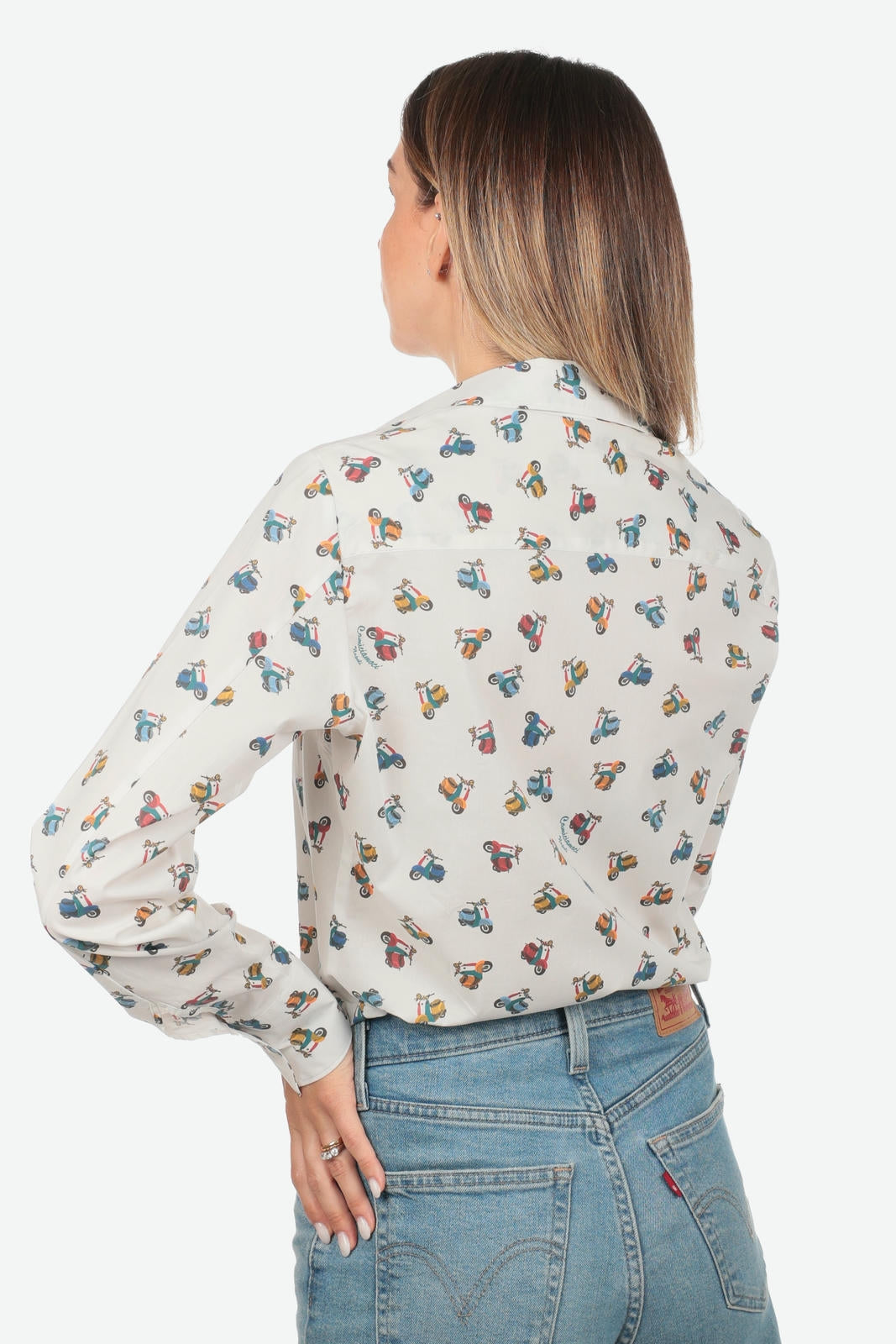 CAMICIA A FANTASIA FACILE STIRO VESPETTA DONNA