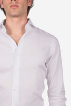 Camicia 100% cotone spiga