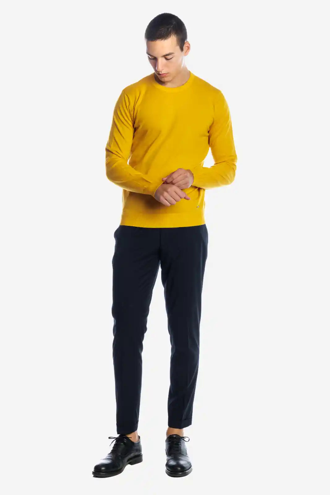Maglia girocollo in viscosa