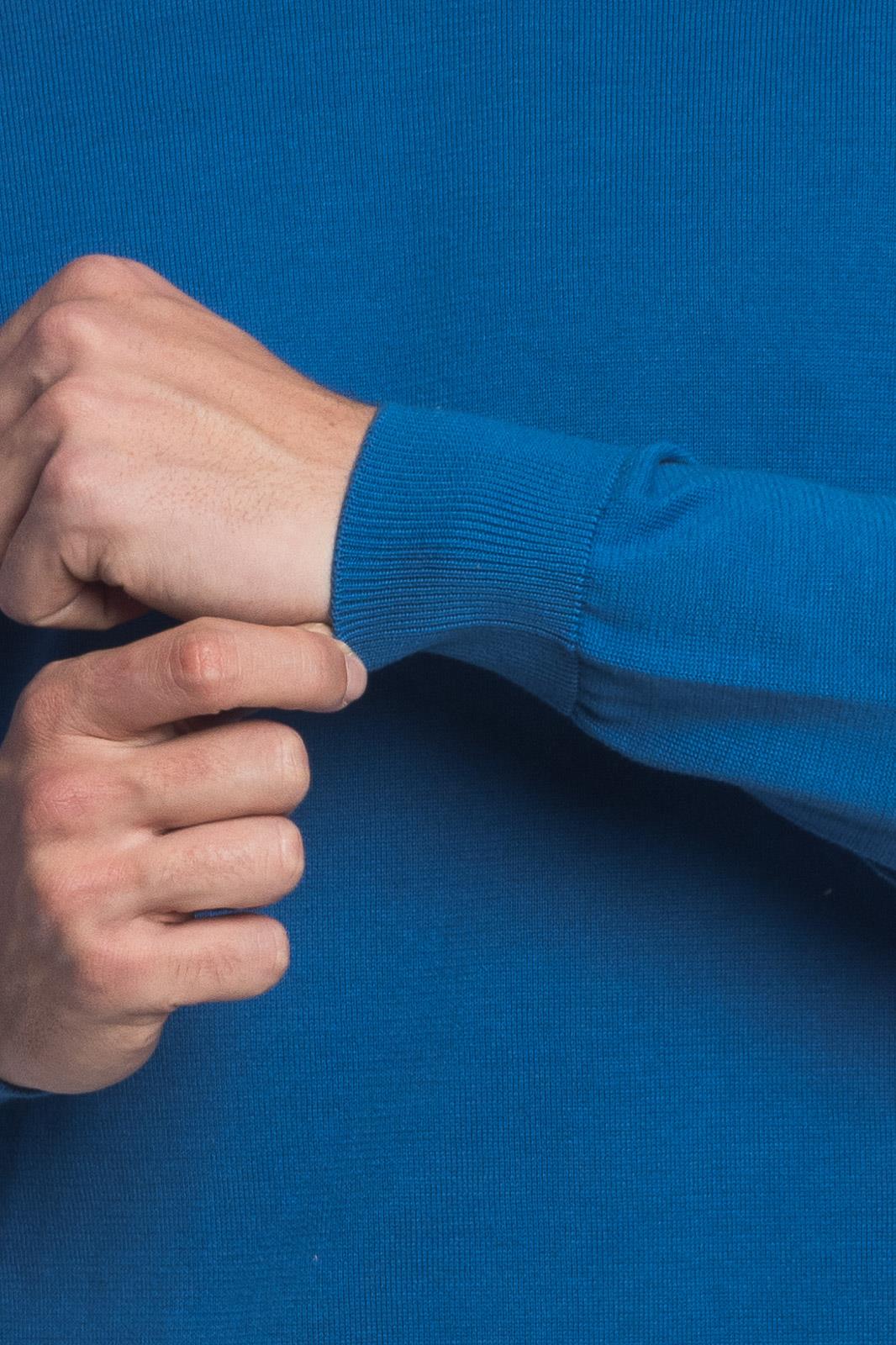 MAGLIA DI FILO IN COTONE MANICA LUNGA