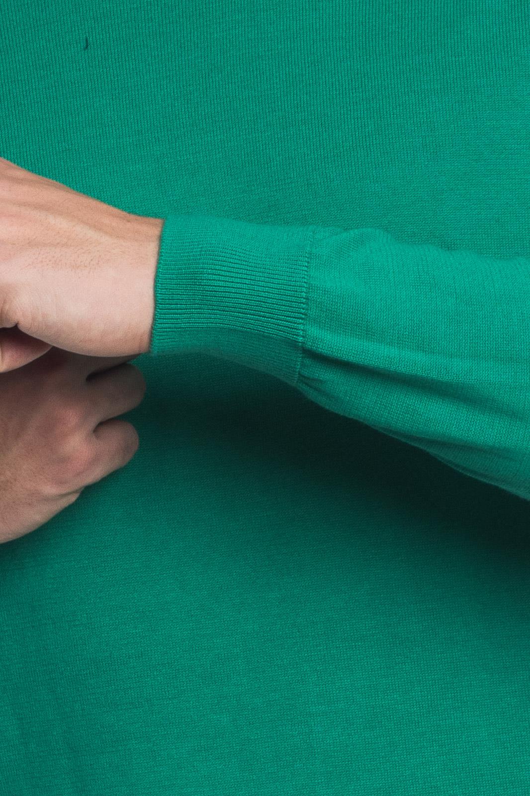 MAGLIA DI FILO IN COTONE MANICA LUNGA