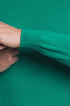 MAGLIA DI FILO IN COTONE MANICA LUNGA