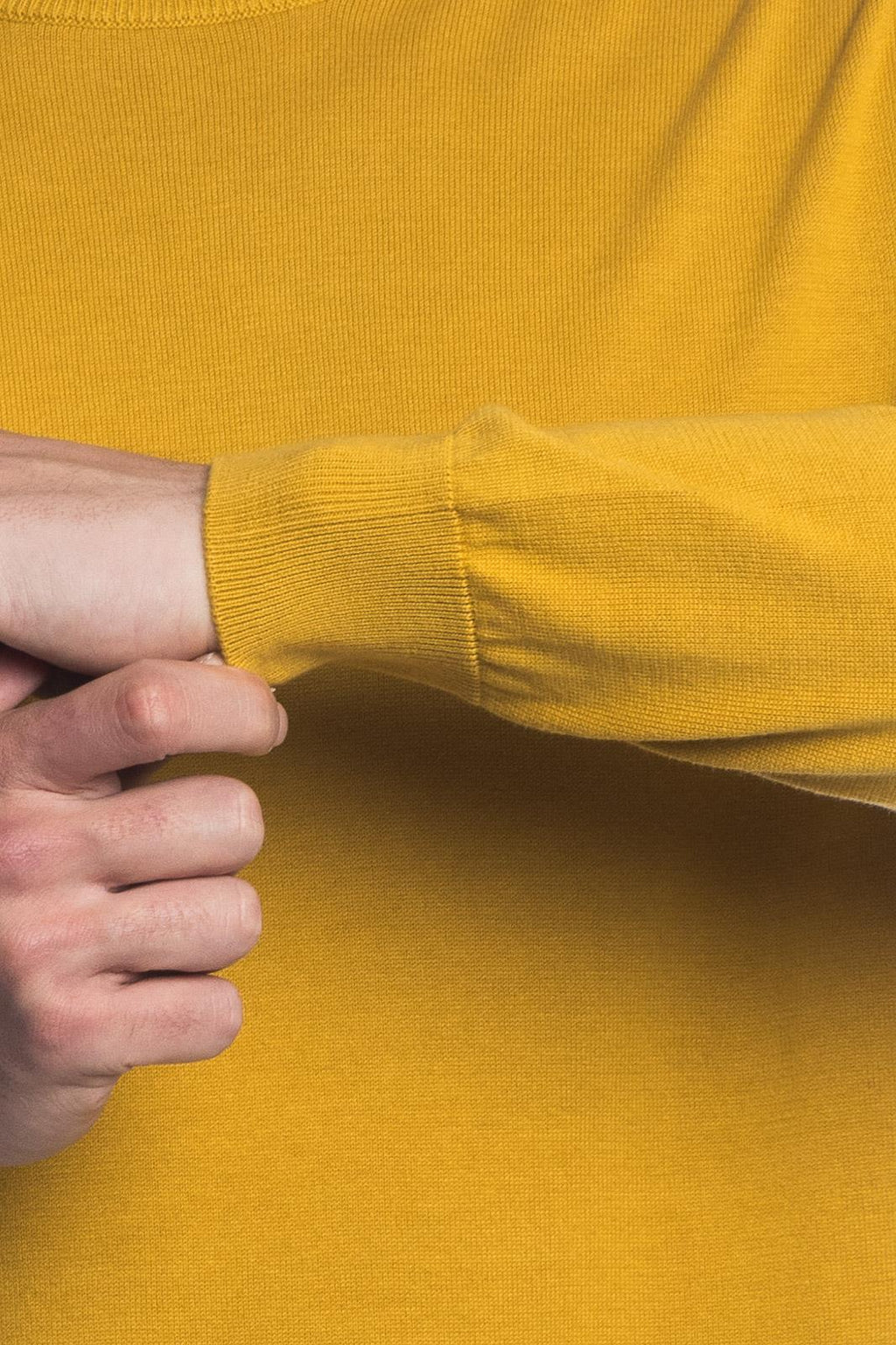 MAGLIA DI FILO IN COTONE MANICA LUNGA