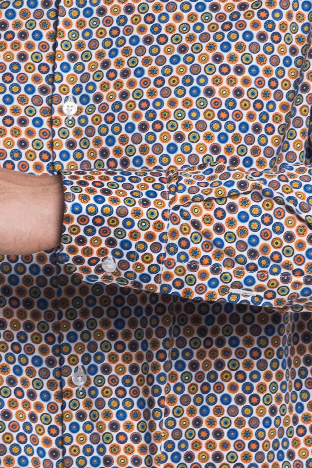 Camicia Fantasia Circle Print