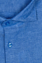 Camicia 100% lino in tinta unita di Sorrento