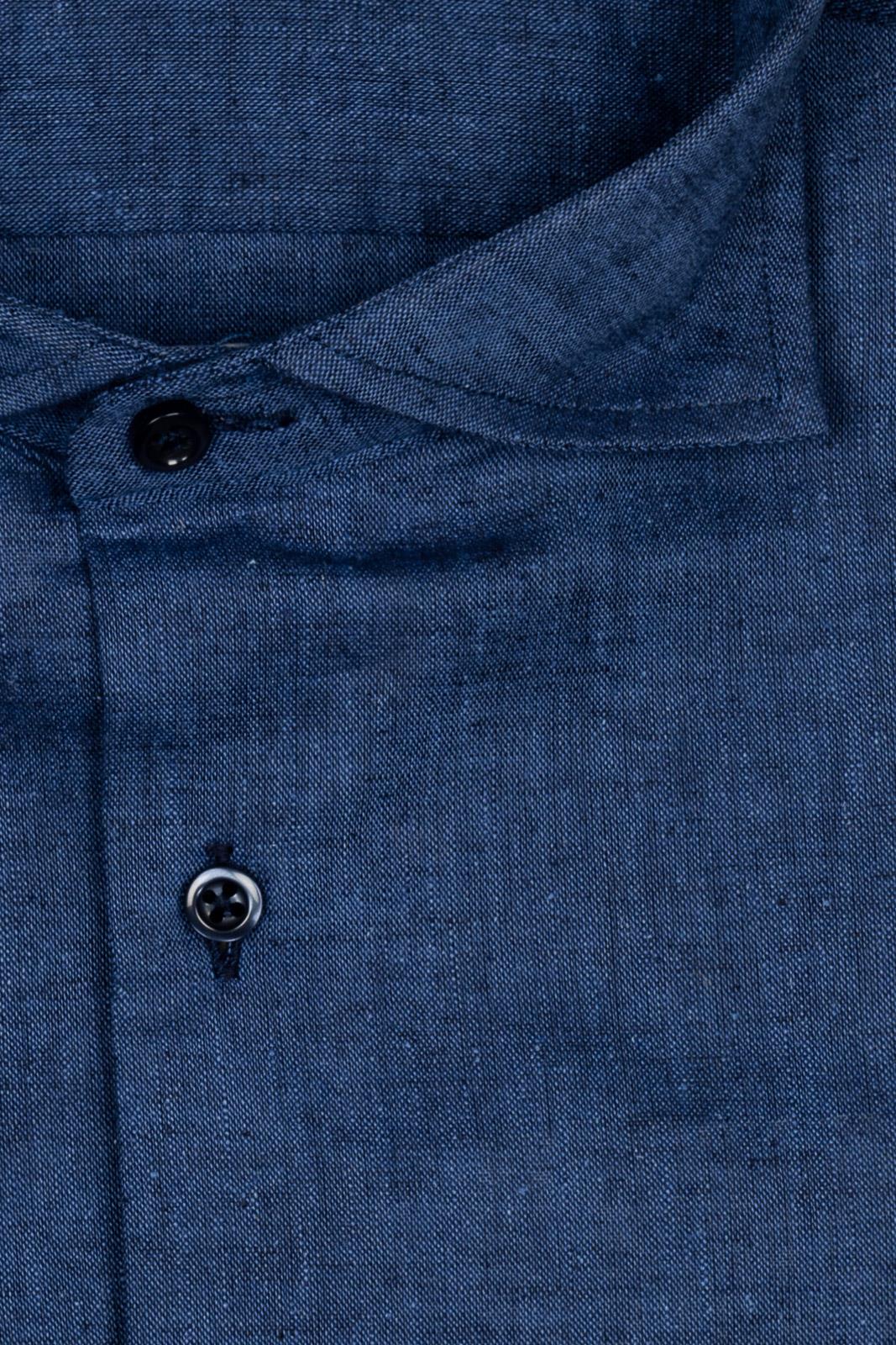 CAMICIA 100% LINO TINTA UNITA