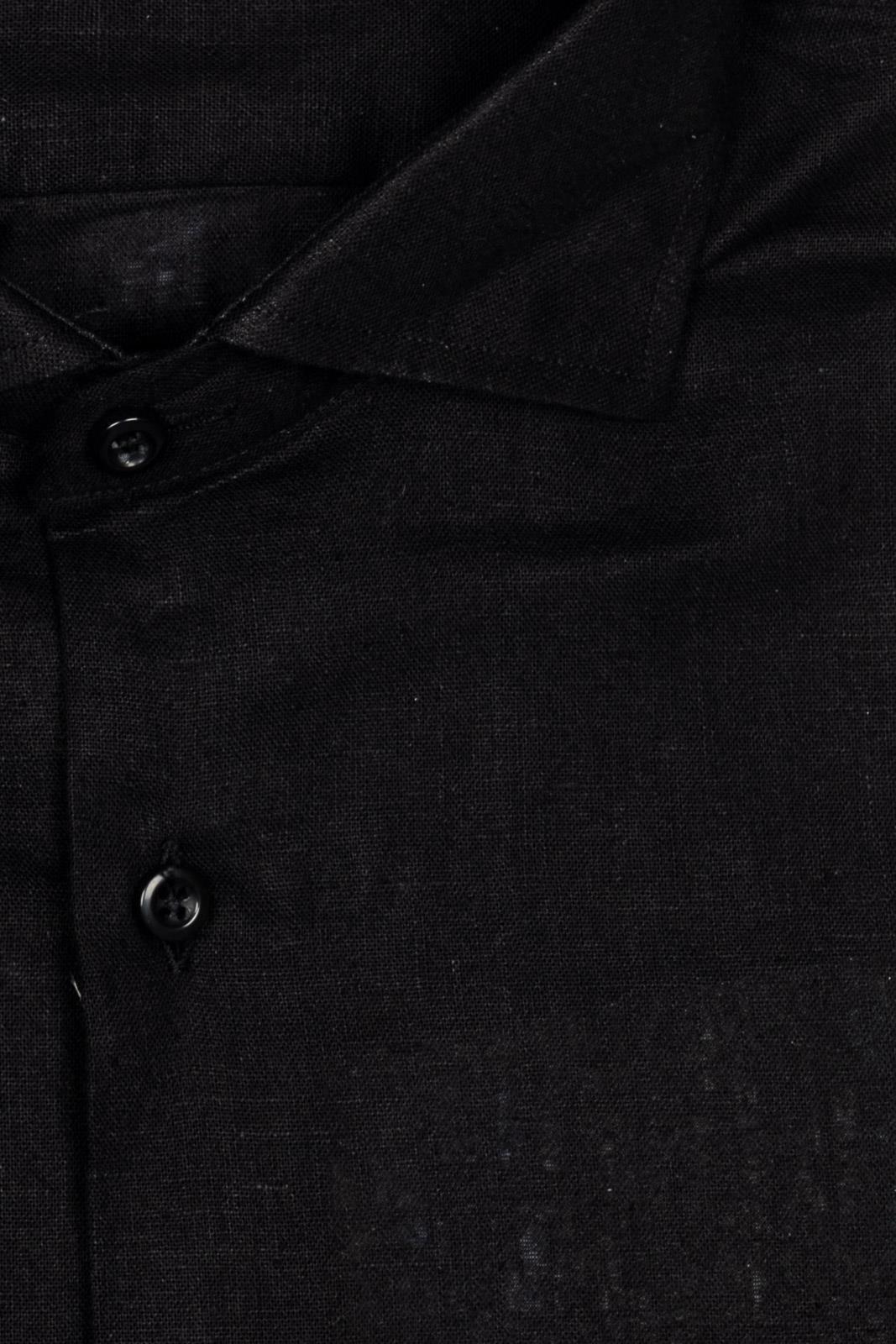 CAMICIA 100% LINO TINTA UNITA