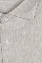 Camicia 100% lino in tinta unita di Sorrento
