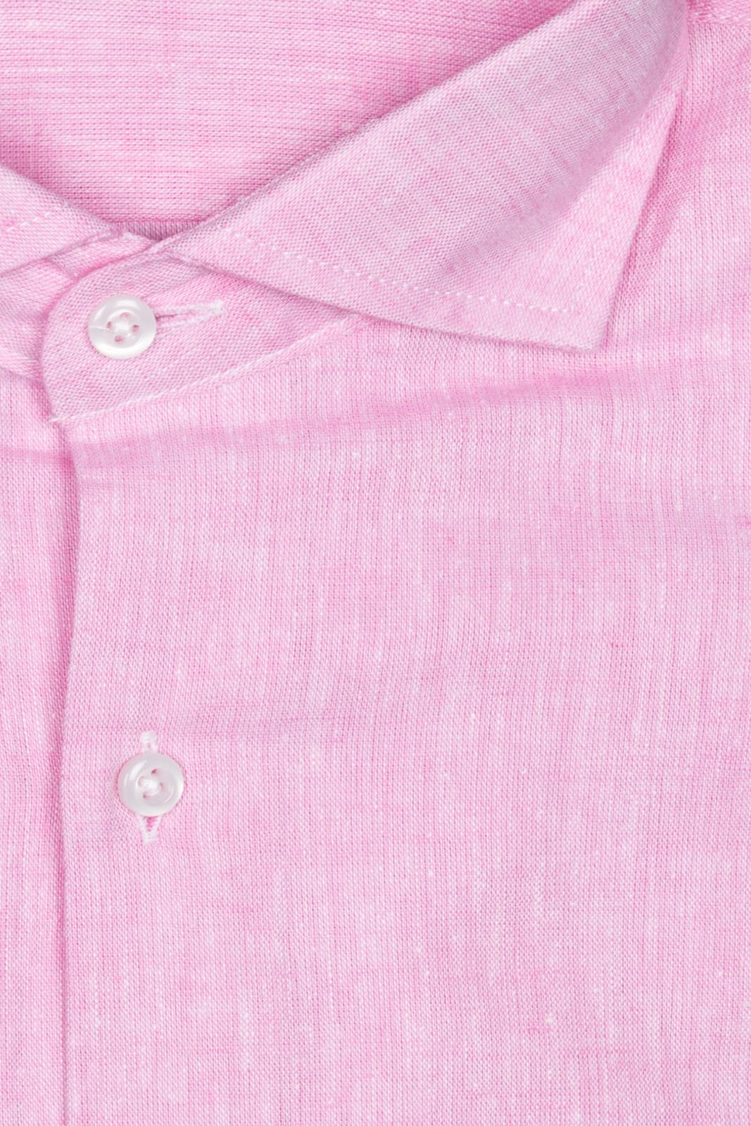 CAMICIA 100% LINO TINTA UNITA