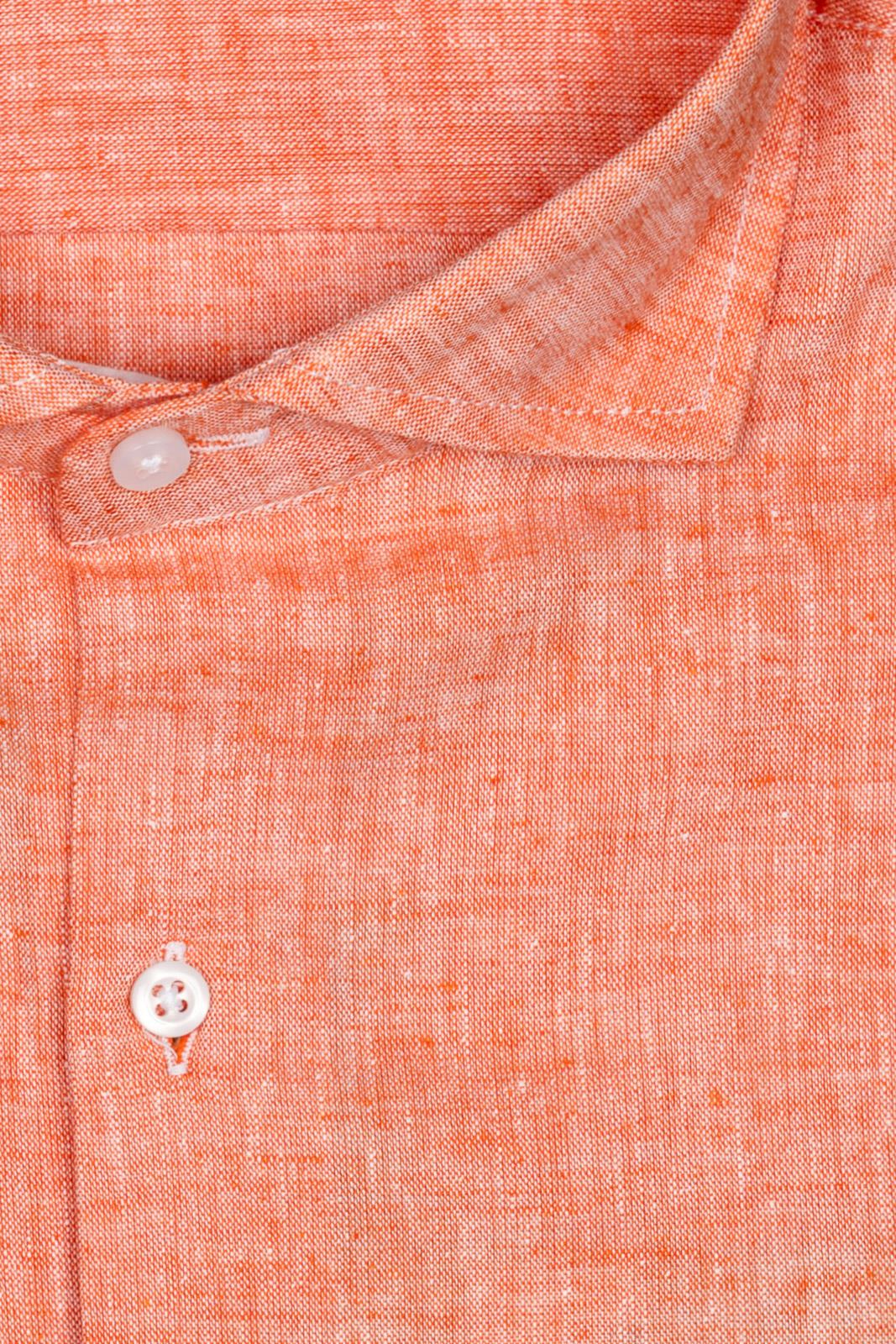 CAMICIA 100% LINO TINTA UNITA