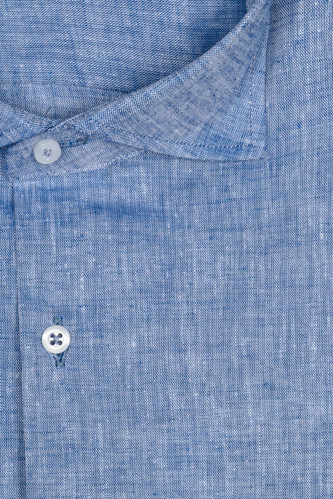 CAMICIA 100% LINO TINTA UNITA