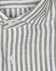 Camicia 100%lino riga media