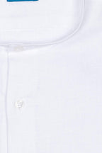CAMICIA 100% LINO COREANA TINTA UNITA