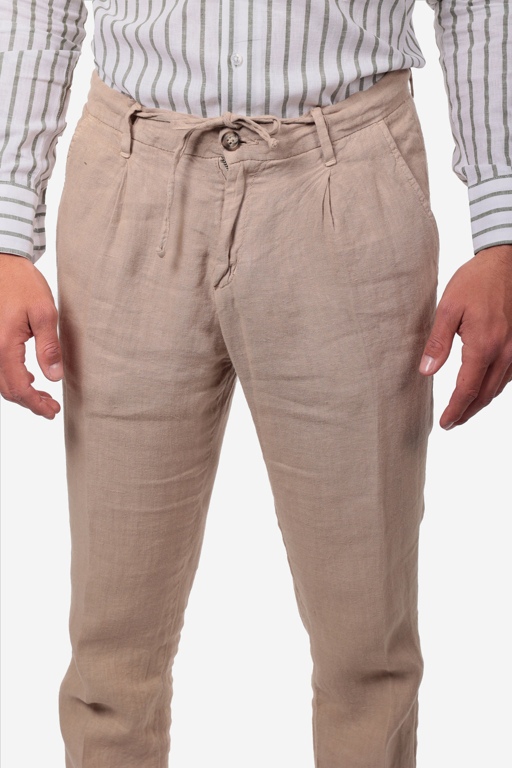 Pantalaccio Uomo in 100% Puro Lino