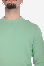 MAGLIA DI FILO IN COTONE MANICA LUNGA