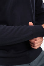 MAGLIA DI FILO IN COTONE MANICA LUNGA