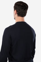 MAGLIA DI FILO IN COTONE MANICA LUNGA