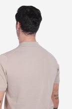 POLO LEGGERA DI FILO A 3 BOTTONI