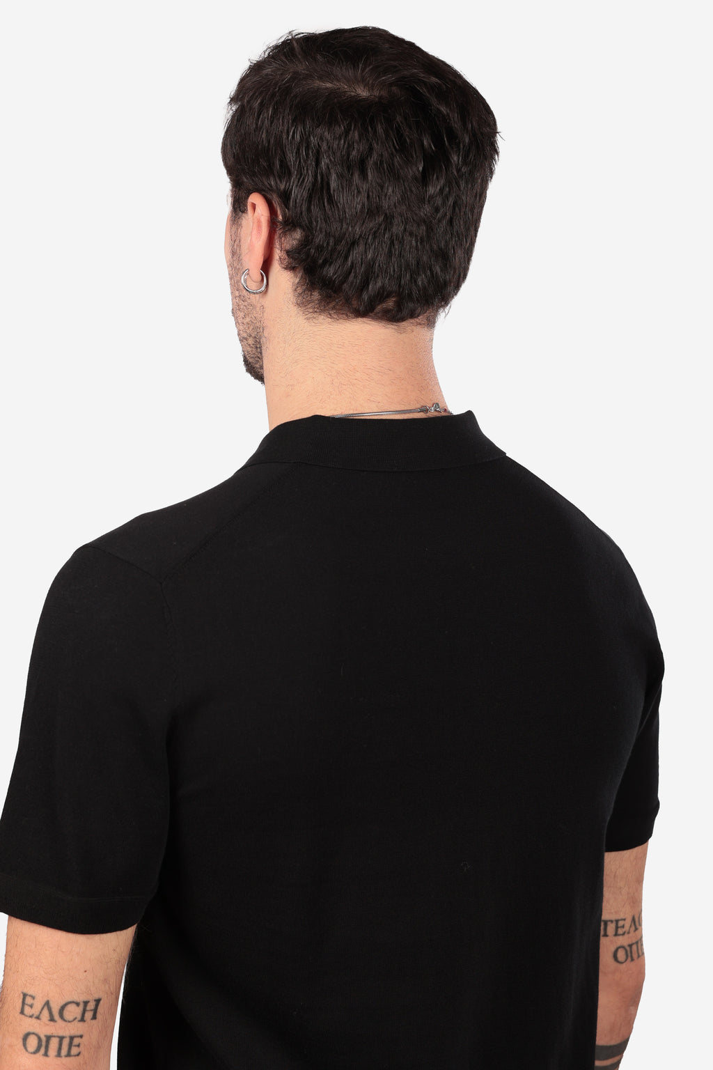 POLO LEGGERA DI FILO A 3 BOTTONI