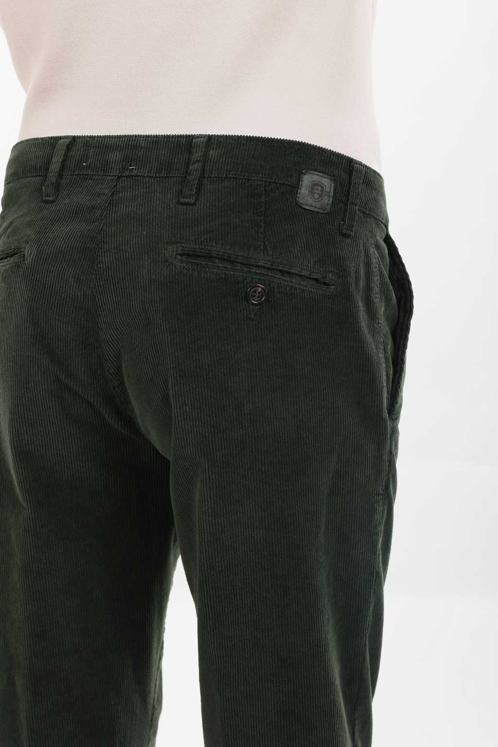 Pantalone in caldo cotone velluto