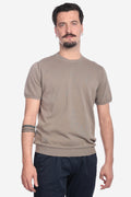 Maglia girocollo tinta unita